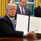 Illustration for article titled President Pump-Fake Throws Another Twitter Tantrum, Threatens to Veto Spending Bill, and No One Believes Him